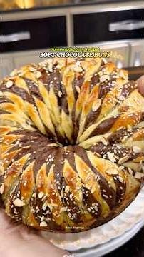 Softest Chocolate Buns Ever 🍫,😍 | Better Than Bakery! #Shorts #recipe #cooking #homemade