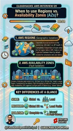 Regions vs. AZs | The Fundamental AWS Architecture Choice