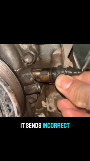 Hidden Sensor Causing Big Engine Problems – Check This First! #carrepair #mechanic #enginetips #cars #autotech #cartrouble #maintenance #crankshaftsensor #CSP #automotive | Dark System