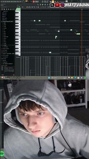 Making a beat from scratch using midi keyboard! #flstudiotipsandtricks