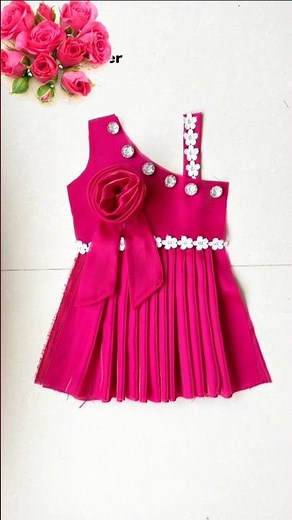 Easy Baby Frock Cutting and Stitching | Step by Step Baby Frock Sewing Tutorial