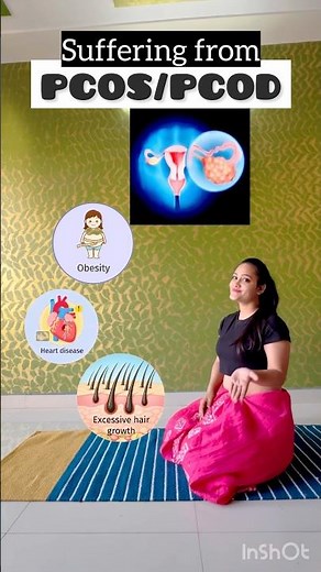 PCOD/PCOS Relief Yoga 🧘‍♀️ | Try these powerful yoga asanas to balance hormones naturally! 🌸