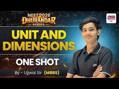 Units & Dimensions in One Shot | Dhurandar NEET Series | NEET Physics