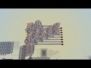 Minecraft redstone decimal inputting (BCD to binary)(V032)