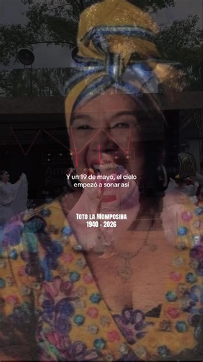 Hoy la música y el folclor lloran la partida de Totó la Momposina #folclor #danza #musical #artista #raise