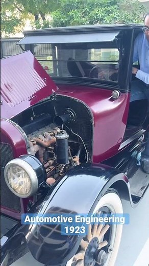 Automotive Engineering of a 1923 Buick