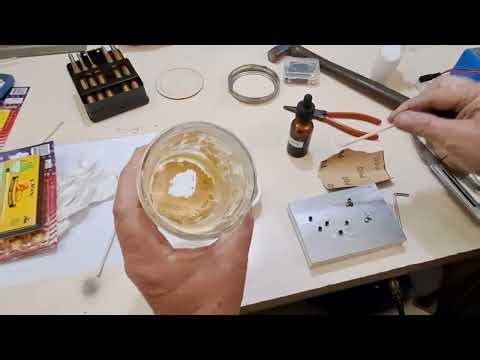 Making percussion caps from used large pistol primers.