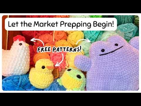 New Crochet Pattern Makes!😍 Popular Market Plushies + New Safety Eye Drop!✨