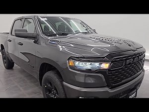 2025 Ram 1500 Tradesman Night Edition Granite Crystal Metallic Clearcoat New.