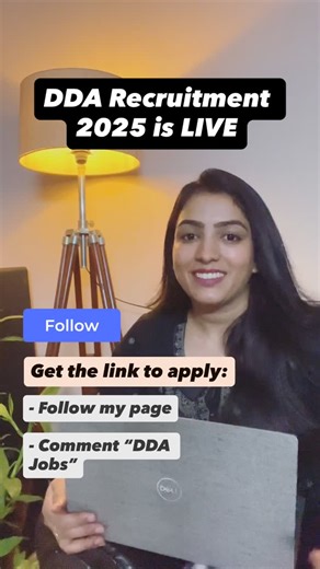 Priya Narang Nagpal | Career Coach & Corporate Trainer on Instagram: "DDA Recruitment 2025 is LIVE! (1732 Vacancies) If you’re looking for a stable, high-value Central Govt. job in Delhi, this is your chance. The Delhi Development Authority (DDA) has announced a massive recruitment drive across multiple levels. Here are the basic facts you need to know RIGHT NOW: Key Details: - Organization: Delhi Development Authority (DDA) - Total Vacancies: 1,732 Posts! (Groups A, B, & C) - Major Posts Includ