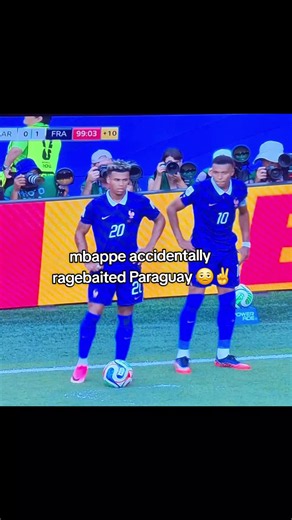 They was so threatened by France 😭 You think you can when the world cup by playing dirty,just put the goal in the net 😅
