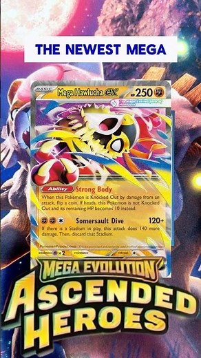 Mega Hawlucha ex Decklist | Ascended Heroes | Mega Evolution ZA | Pokemon TCG
