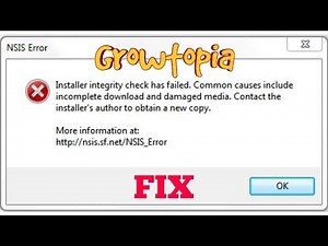 Growtopia | How to fix NSIS error [WORK]