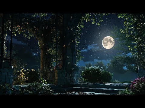 Enchanting Full Moon: The Music of Crickets
