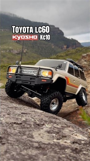 New Kyosho KC10 Toyota LC60 1:10 Scale RC Rock Crawler #RC #4WD #movie #offroad