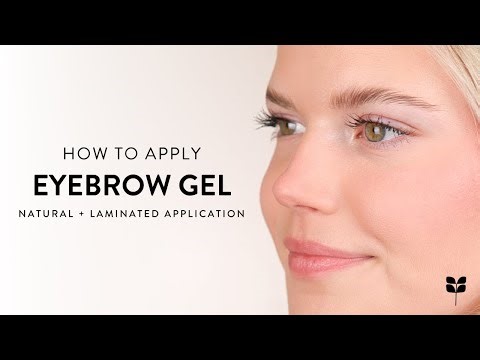 How to Apply Eyebrow Gel | Red Aspen