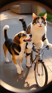 #petanimation #catanddog #aipets #animatedcats #bestfriends #cutecats