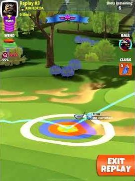 QR Hole 2, Par 3 HIO - Grand Horizons, *Golf Clash Guide*