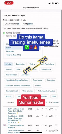 Earn Big with Micro Jobs! #OnlineOpportunities #JobSearchTips