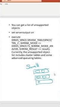 Shrink Tablespace in Oracle DB 26ai Part 2