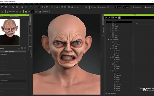 Character Creator 使用单个照片生成头像模型演示 -(≧∇≦)ﾉ