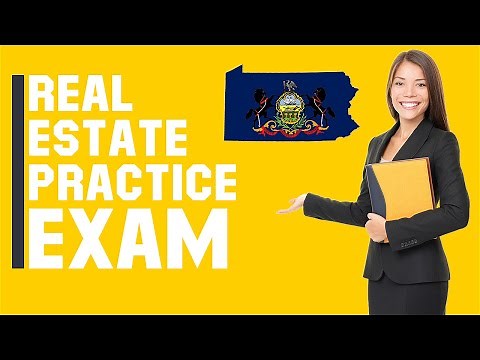 Pennsylvania Real Estate Exam 2020 (60 Questions with Explained Answers)