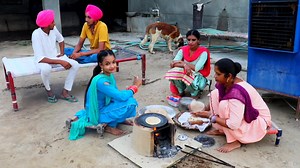 289K views · 48 shares | Punjabi Dinner Routine... Village food | North-Indian Cooking | Facebook
