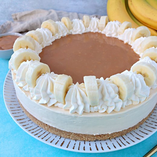 Banoffee Cheesecake (No Bake)