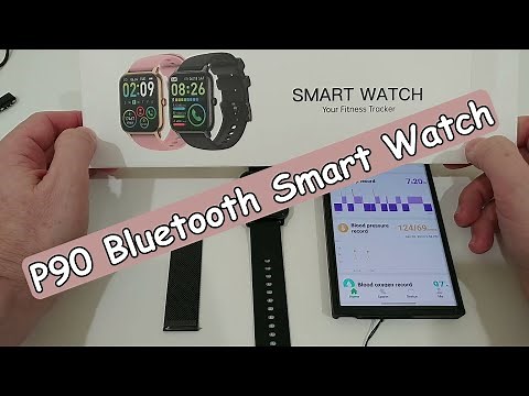 P90 Bluetooth Smart Watch for Android Phones iPhone Waterproof Outdoor Sport Make Answer Call Review