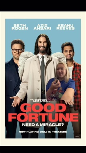 Good fortune film review!! #filmreview #moviereview #film #cinema #movie #keanureevesedit #keanureeves #sethrogen #azizansari #goodfortune #goodfortunefilm @lionsgateuk @goodfortunefilm | Beci Bombshell Cosplay