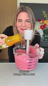 High Protein Mango Ananas Smoothie – ANA+NINA #mango #ananas #highprotein #smoothie #smoothies