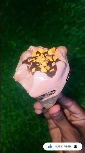 Double Chocolate Cone Ice Cream 🤤🍫 | Super Creamy Taste