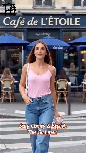 Comfort and Style Combined! Women's Summer Camisole Top Recommendation💕 #fashion #custom #ootd