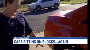 CRIME TRACKER: Cars On Blocks