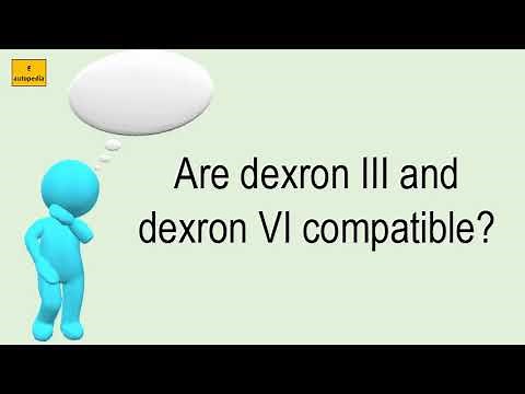 Are Dexron III And Dexron VI Compatible?