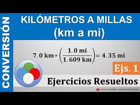 Kilómetros a Millas (km a mi) - PARTE 1