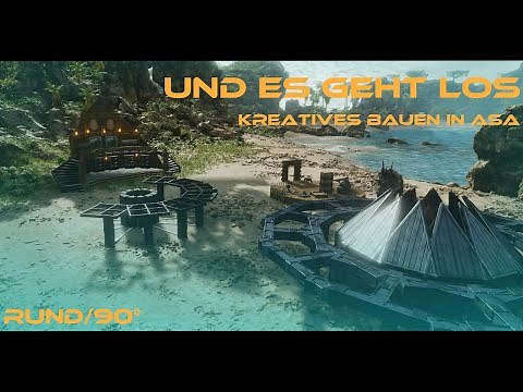 Kreatives bauen in ARK SURVIVAL ASCENDED - HOW TO - PvE Base Ideen für ASA/ erste Rundbau-Schritte