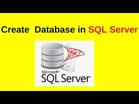 Create MS SQL Server Database using 2 ways on Windows 10/11 | Create Database using SSMS in MS SQL