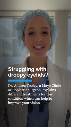 Mayo Clinic on Instagram: "Sagging eyelids aren’t just a cosmetic issue — they can actually impact your vision. Many people experience reduced peripheral vision due to excess skin, making daily tasks like reading or driving more difficult.⁠ ⁠ The good news? Treatment isn’t just about aesthetics — it can help restore your field of vision and give your eyes a more youthful, refreshed look.⁠ ⁠ If you’ve ever struggled with droopy eyelids, we’d love to hear your thoughts. Have you considered treatme