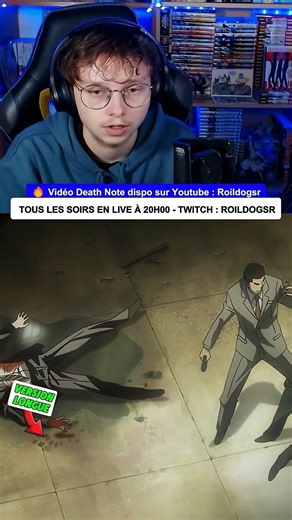 LIGHT GETS SHOT 😨?! | DEATH NOTE (French Dub) 🔥 #anime #deathnote #dubbed #manga