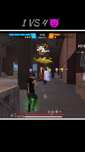 1 VS 4 👿🤯 CLASS SQUARD GAMEPLAY ACE #shorts#SHORTS#freefire#gamer#gaming#trending