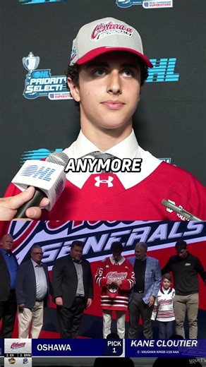 Kane Cloutier on Going 1st Overall at the OHL Priority Selection
