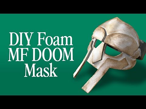 How I Made my MF DOOM Mask with EVA Foam