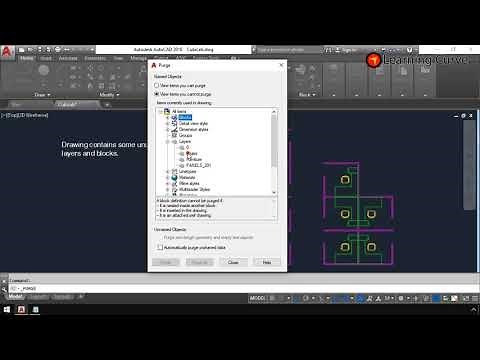 AutoCAD - Purge | Clean your Drawing