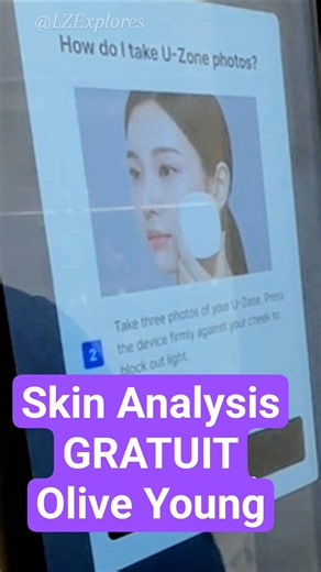 Skin Analysis gratuit Olive Young