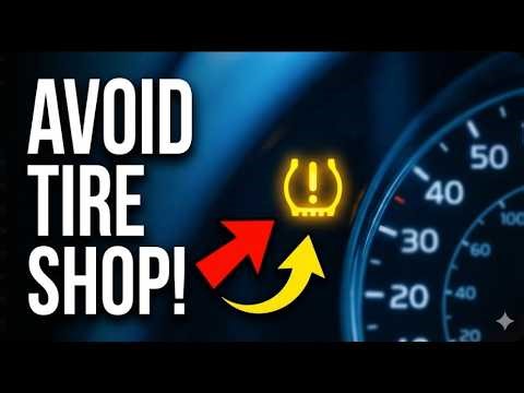 TPMS Light On How to Replace Tire Pressure Sensor and Relearn Without Expensive Tools