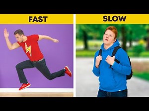 तेज़ vs धीमे लोग / 19 मज़ाकिया स्थितियां जो हर किसी के साथ होती हैं