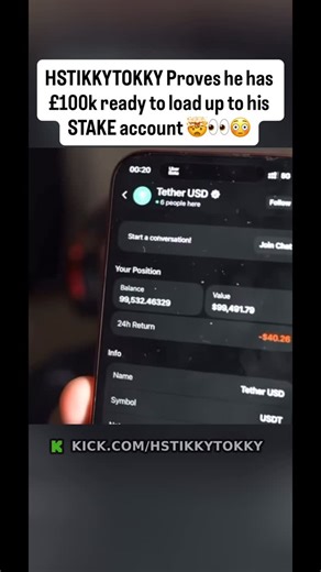 HSTikkytokky on Instagram: "HSTIKKYTOKKY Proves he has £100k ready to load up to his STAKE account 🤯👀😳 HSTIKKYTOKKY has been released from prison under a suspended sentence, allowing them to serve their sentence outside of incarceration while adhering to specific legal conditions. This means that although they were found guilty, the court has decided to suspend the execution of the prison term, provided that HSTIKKYTOKKY complies with all the terms set forth, such as regular check-ins, commun
