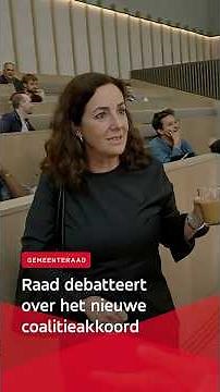 Raad debatteert over nieuw coalitieakkoord
