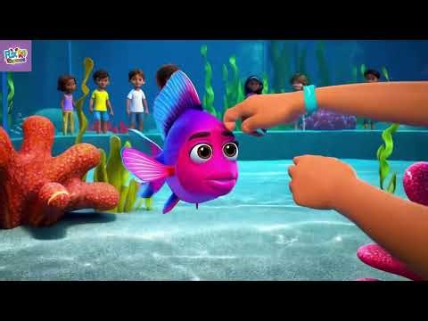 The Fish Poem 🐠 | Magical Underwater Rhyme for Kids | FlixKidsRhyme